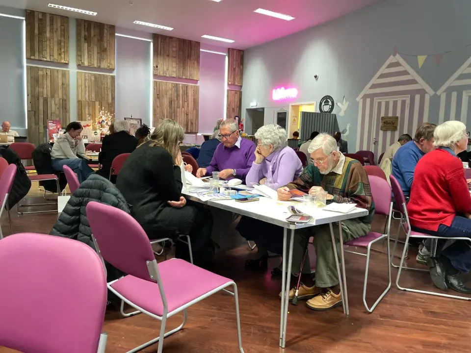 Food and fellowship at the Hughenden Centre