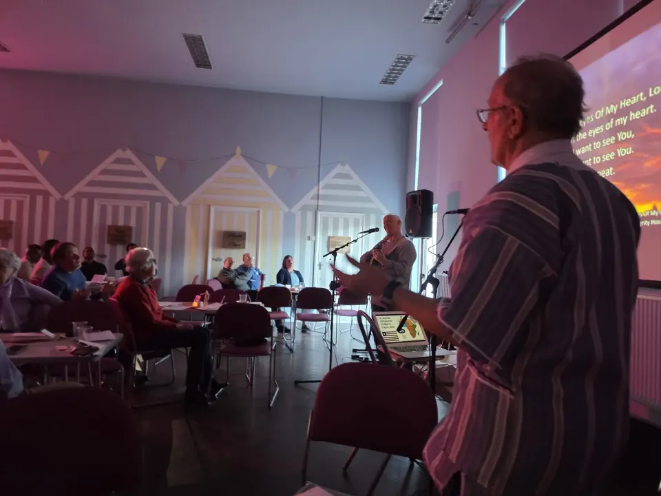 Worship at the close of the gathering