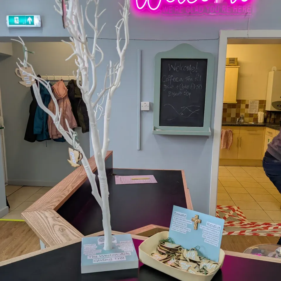 The Ark Café Giving Tree, a simple way to bless others